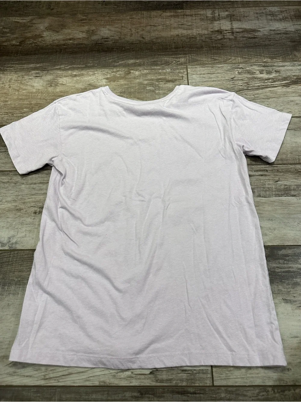 the Rolling Stones Lavender Kids Tee with Colorful Tongue Grid